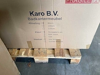 Karo - 64.0020 - badkamermeubel met wasbak met led spiegel - afbeelding 3 van  3