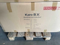 Karo - 64.0021 - badkamermeubel met wasbak en led spiegel - afbeelding 3 van  4