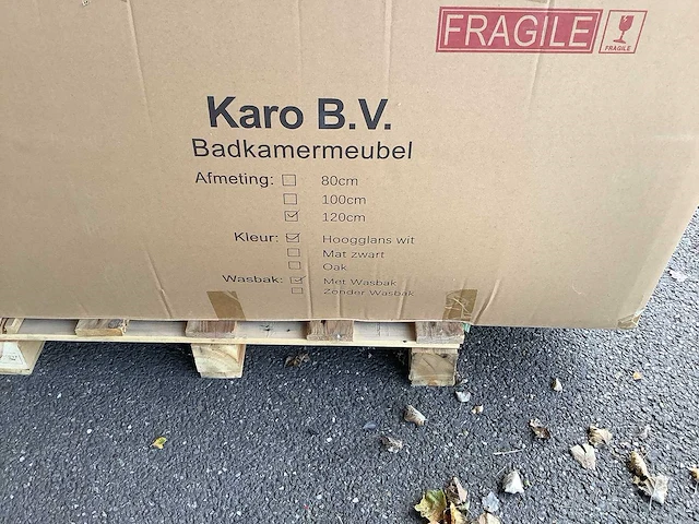 Karo - 64.0022 - badkamermeubel met wasbak met 2x led spiegel - afbeelding 4 van  4