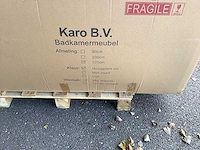 Karo - 64.0022 - badkamermeubel met wasbak met 2x led spiegel - afbeelding 4 van  4