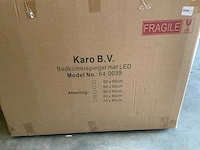 Karo - 64.0023 - badkamermeubel met wasbak en led spiegel - afbeelding 4 van  4