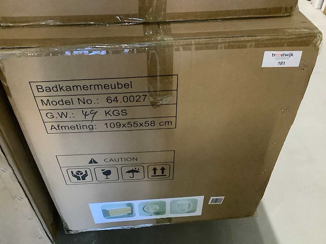 Karo - 64.0027 - badkamermeubel met wasbak. - afbeelding 4 van  4