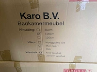 Karo - 64.0030 - badkamermeubel met wasbak met led spiegel - afbeelding 3 van  3