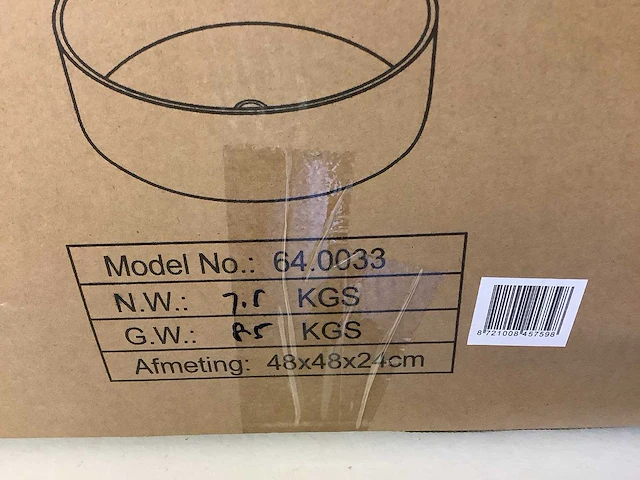 Karo - 64.0032 - waskom 36x36x12 cm. - afbeelding 3 van  3