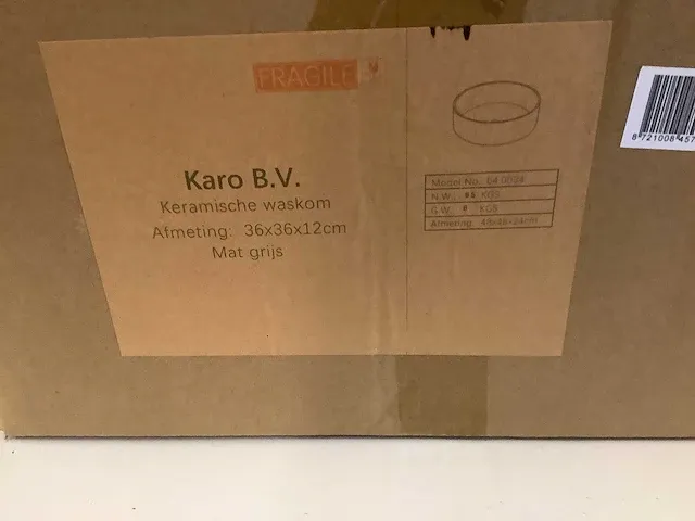 Karo - 64.0034 - 2x waskom - afbeelding 3 van  3