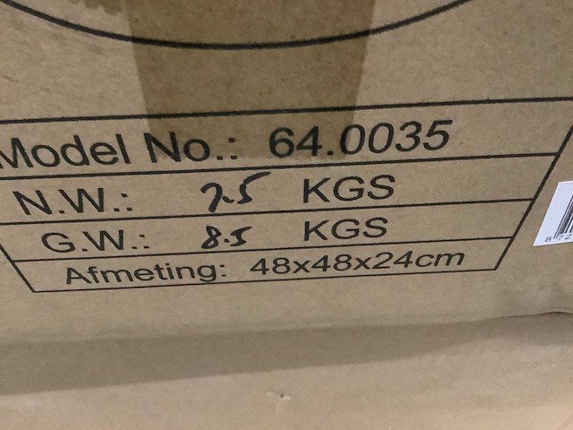 Karo - 64.0035 - keramische waskom 36x36x12 cm - afbeelding 4 van  4