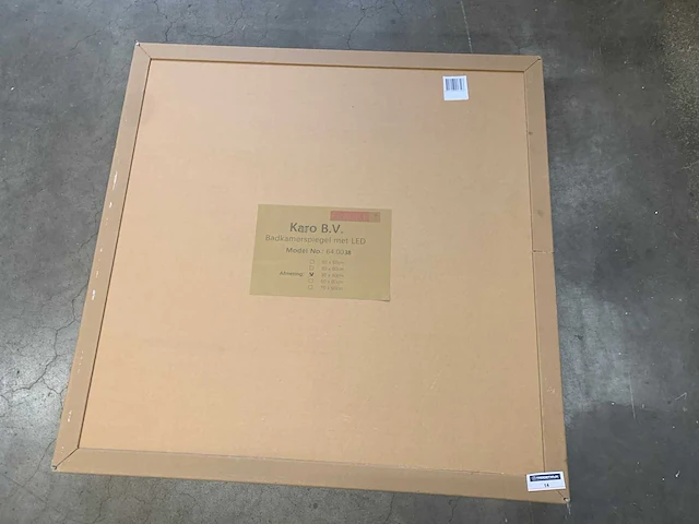 Karo - 64.0038 - badkamerspiegel met led - afbeelding 2 van  3