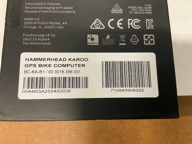 Karoo hammerhead gps bike computer - afbeelding 5 van  5