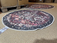 Karpet home bound by ky, rond, meerkleurig - afbeelding 2 van  3