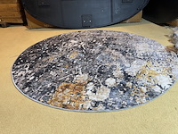 Karpet home bound by ky, rond, meerkleurig - afbeelding 2 van  4