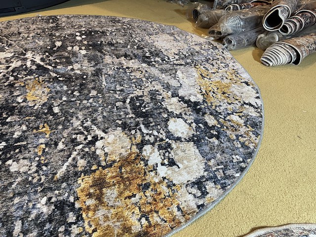 Karpet home bound by ky, vintage, meerkleurig - afbeelding 3 van  4