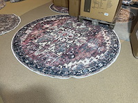 Karpet home bound by ky, vintage, meerkleurig - afbeelding 2 van  4