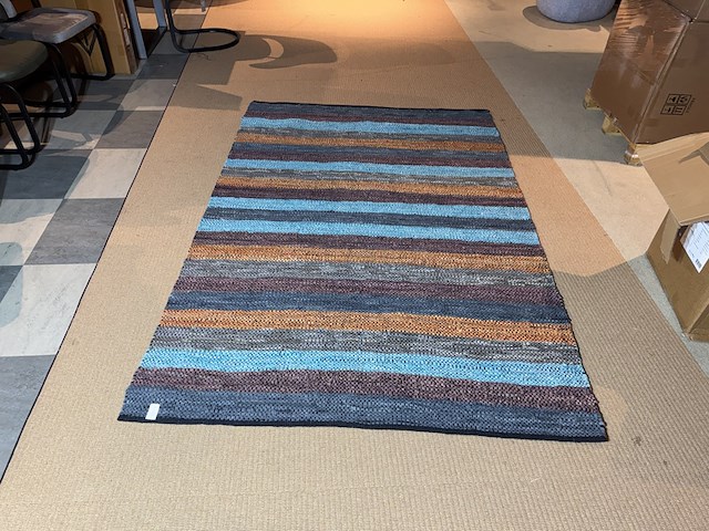 Karpet, meerkleurig leer - afbeelding 1 van  4