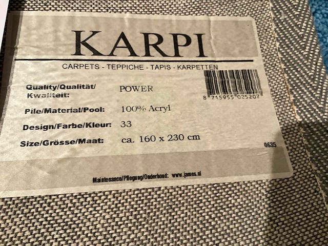 Karpi power vloerkleed - afbeelding 7 van  7
