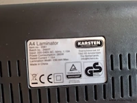 Karsten fichero a4-laminator - afbeelding 4 van  4