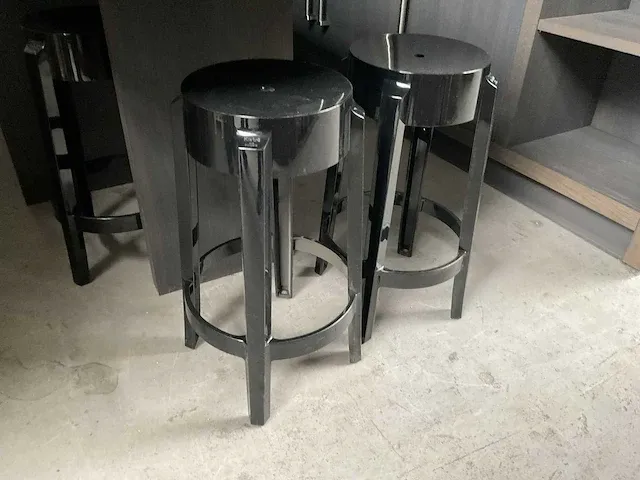 Kartell charles ghost barkrukken (4x) - afbeelding 4 van  4