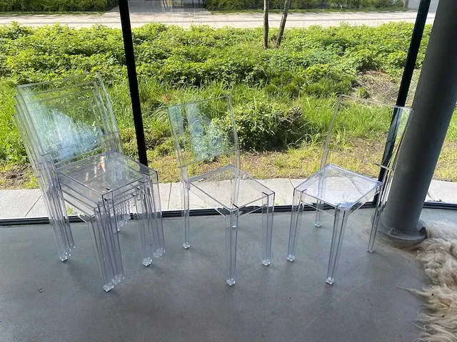 Kartell la marie - design stoel kristal (8x) - afbeelding 4 van  14