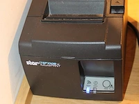 Kassasysteem bestaande uit tablet, twee bonnenprinters star tsp100 en mobiele pinterminal adyen. - afbeelding 4 van  4