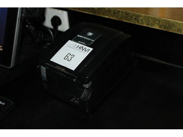 Kassasysteem bork horeca bestaande uit pos terminal, touchscreen elo, twee monitoren, bumperkeypad en bonne... - afbeelding 2 van  2