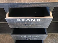 Kast chesterfield, bronx, grijs - afbeelding 4 van  6