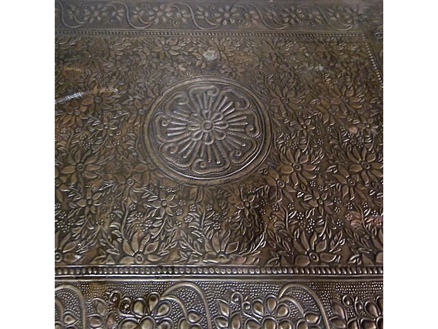 Kast chesterfield, chesterfield , bruin - afbeelding 3 van  5