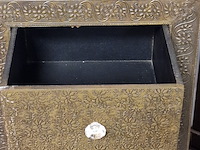 Kast chesterfield, chesterfield , bruin - afbeelding 5 van  5