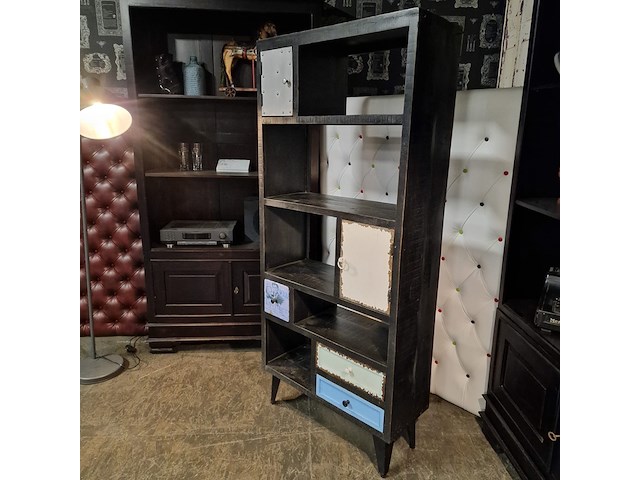 Kast chesterfield, chesterfield, meerkleurig - afbeelding 2 van  4