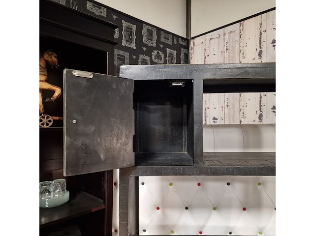 Kast chesterfield, chesterfield, meerkleurig - afbeelding 3 van  4