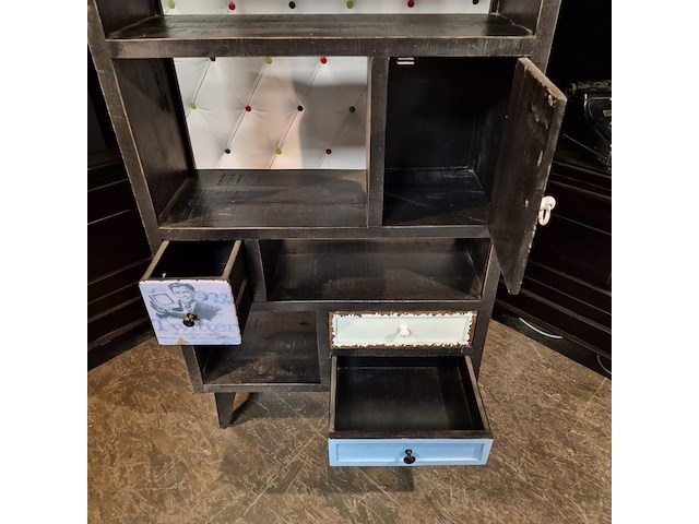 Kast chesterfield, chesterfield, meerkleurig - afbeelding 4 van  4