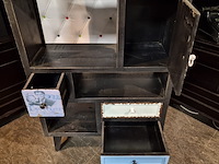 Kast chesterfield, chesterfield, meerkleurig - afbeelding 4 van  4