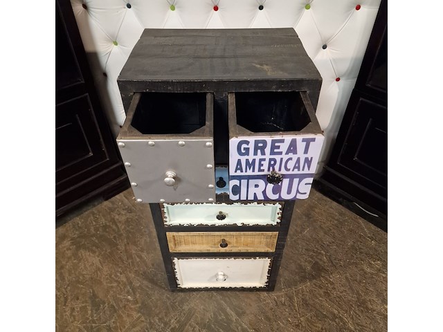 Kast chesterfield, chesterfield, meerkleurig - afbeelding 2 van  4