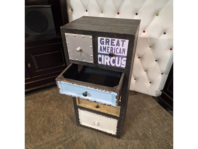 Kast chesterfield, chesterfield, meerkleurig - afbeelding 3 van  4