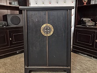 Kast chesterfield, chesterfield, zwart - afbeelding 1 van  5