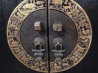 Kast chesterfield, chesterfield, zwart - afbeelding 3 van  5