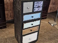 Kast chesterfield, grote amerikaanse circus, bruin - afbeelding 3 van  3