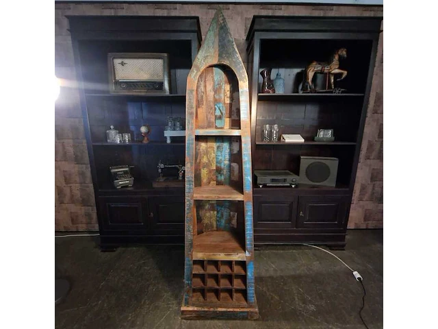 Kast chesterfield, riverboat, bruin - afbeelding 1 van  2