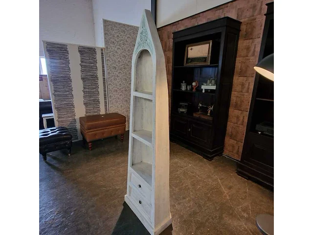 Kast chesterfield, riverboat, wit - afbeelding 3 van  3