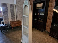 Kast chesterfield, riverboat, wit - afbeelding 3 van  3