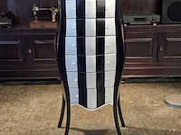 Kast chesterfield, zwart - afbeelding 1 van  3