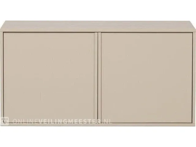 Kast vtwonen, daily closet double dakargrau 100 cm - afbeelding 1 van  2