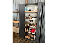 Kasten met diverse onderdelen, gereedschappen en accessoires - afbeelding 5 van  12