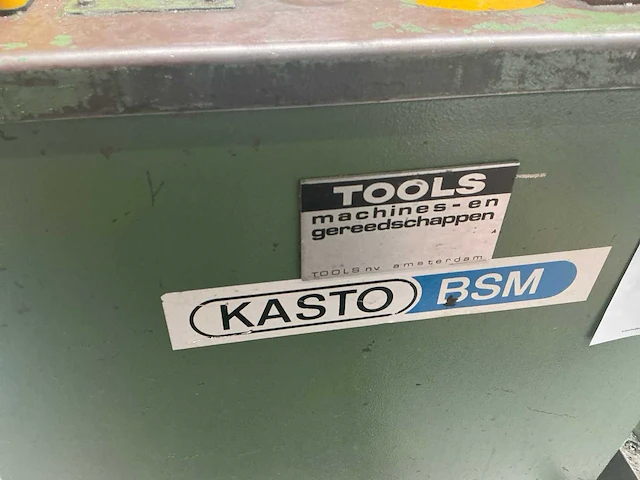 Kasto bsm beugelzaagmchine - afbeelding 6 van  9
