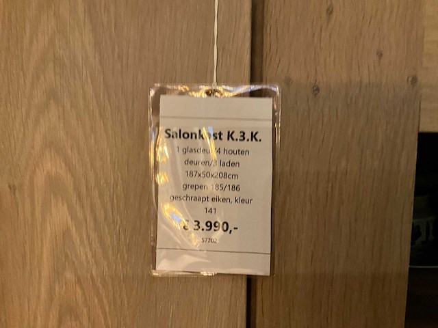 Kati eiken salonkast - afbeelding 4 van  12
