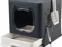 Kattentoilet zwart - afbeelding 1 van  6