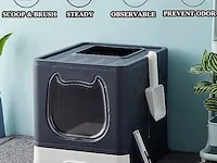Kattentoilet zwart - afbeelding 3 van  6