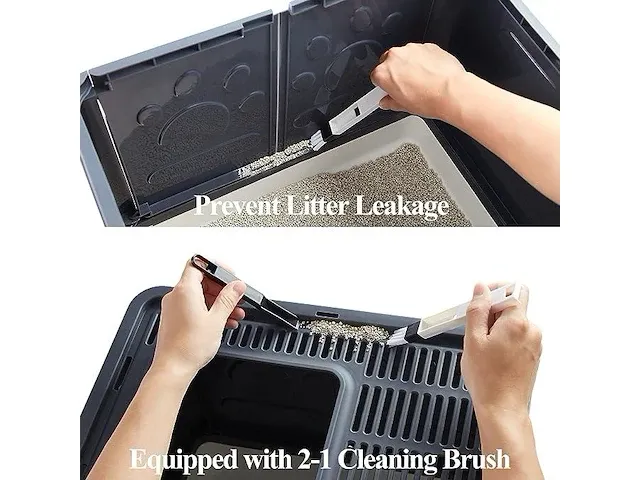 Kattentoilet zwart - afbeelding 5 van  6