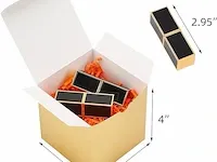 Kattepote gouden geschenkdozen set - afbeelding 2 van  4
