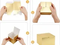 Kattepote gouden geschenkdozen set - afbeelding 3 van  4