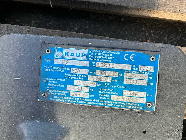Kaup 2 t 149 t schaarreach - afbeelding 5 van  5