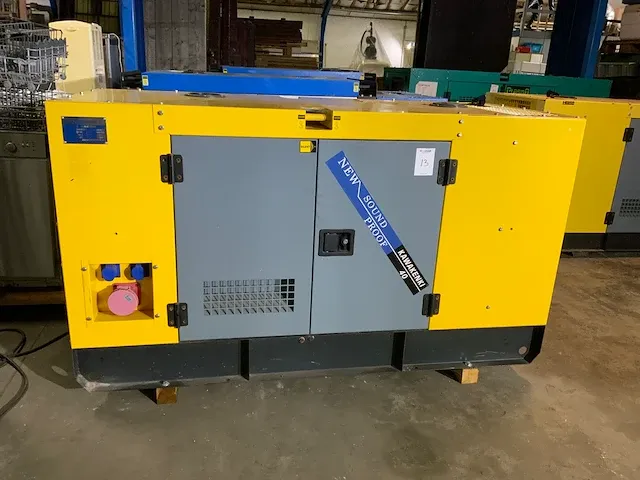 Kawakenki kk-40 kva stroomgenerator - afbeelding 2 van  9